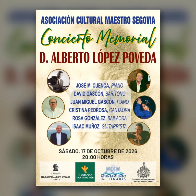 Concierto Memorial D. Alberto López Poveda 2026