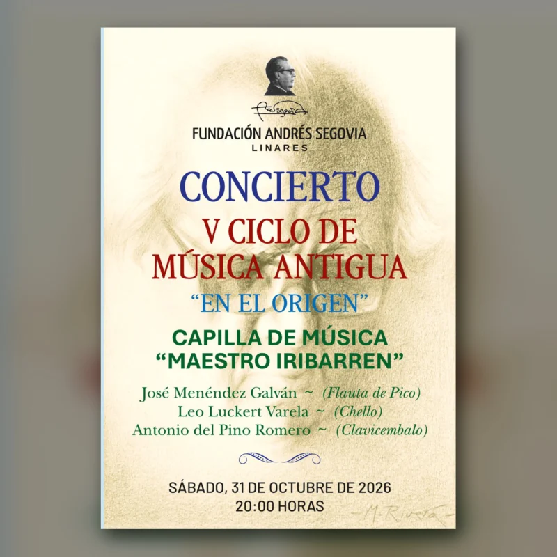 Capilla de Música «Maestro Iribarren» – V Ciclo de Música Antigua «En el origen»