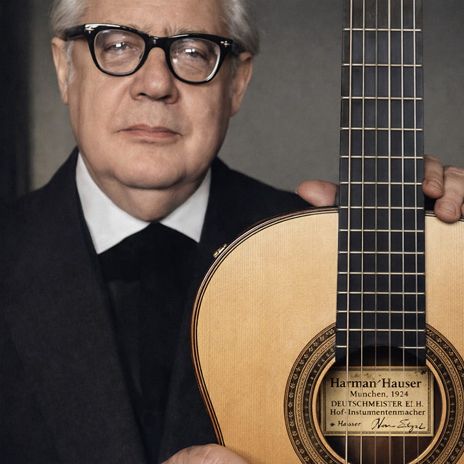 Guitarra relacionada con la etapa Hauser de Andrés Segovia