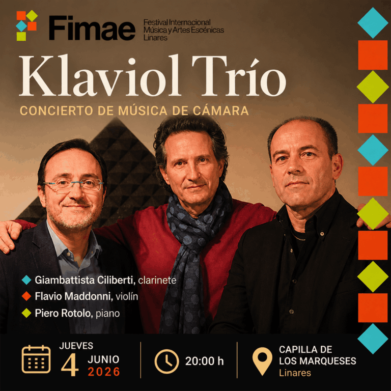 Klaviol Trío en concierto en Linares