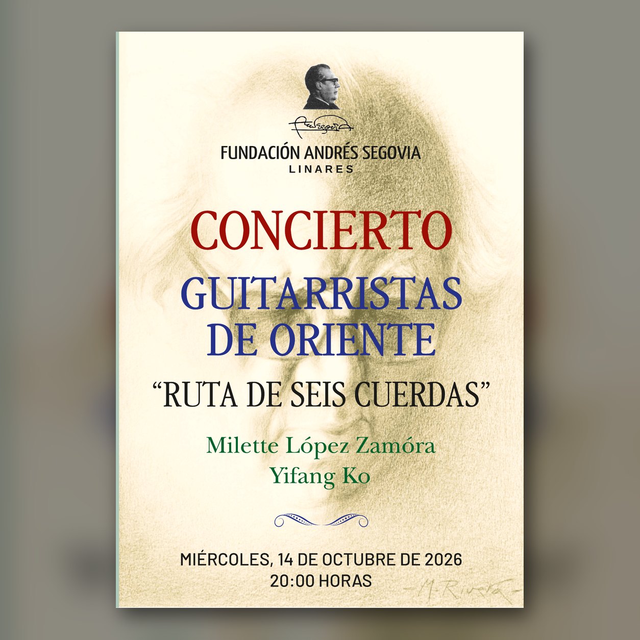 Guitarristas de Oriente: «Ruta de seis cuerdas» con Milette López Zamora y Yifang Ko