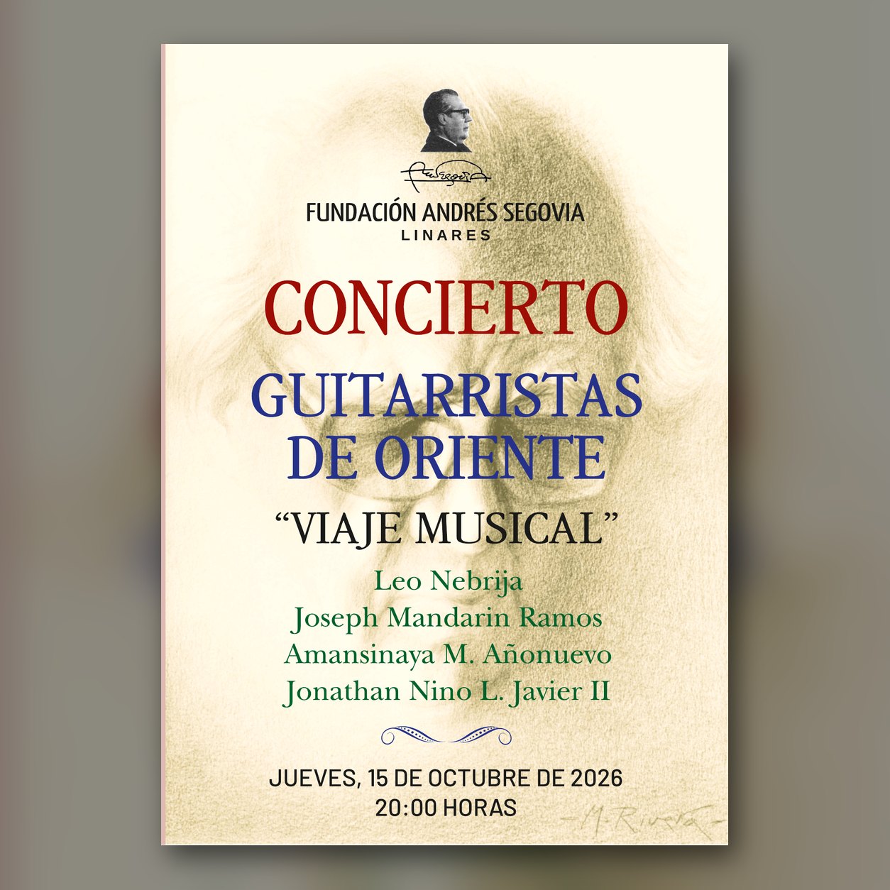 Guitarristas de Oriente: «Viaje musical», cierre del ciclo en la Fundación Andrés Segovia