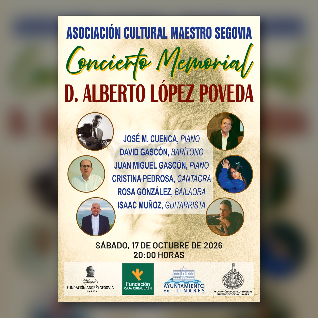 Concierto Memorial D. Alberto López Poveda 2026