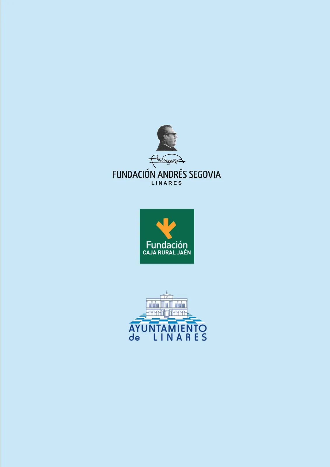 Programa de mano, contraportada – V Ciclo de Música Antigua, Capilla de Música Maestro Iribarren, 31 de octubre de 2026